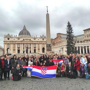 Hodočašće vjeroučitelja Zagrebačke crkvene pokrajine u Rim na početku Jubilarne godine 2025.